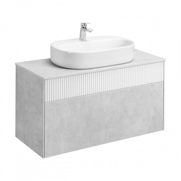 Тумба подвесная Aquaton Марбл 460x1000x530 белый, слэйт (1.A276.3.01M.H4C.0) Тумба подвесная Aquaton Марбл 460x1000x530 белый, слэйт (1.A276.3.01M.H4C.0)