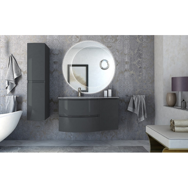 Пенал подвесной Cezares Vague 30x130 Antacite (44323)