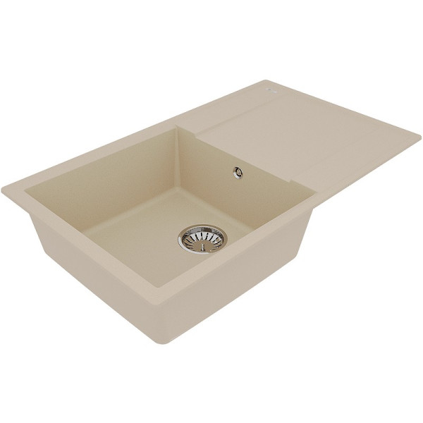 Мойка для кухни врезная Lemark Imandra 840 840x500 бежевый (9910032)