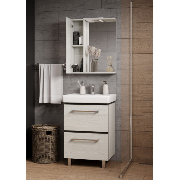 Тумба напольная Aquaton Ронда PRO 564x440x701 дуб сомерсет (1.A205.0.01R.SC2.0)