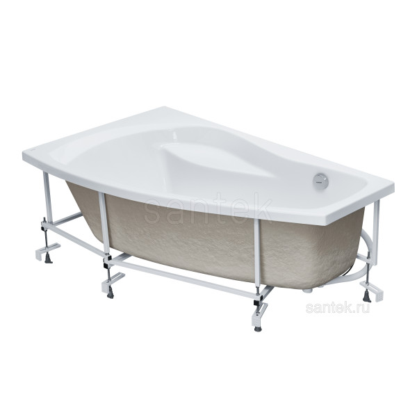 Каркас для ванны Santek Майорка XL 160*95 L c слив-переливом 1WH112429 Каркас для ванны Santek Майорка XL 160*95 L c слив-переливом 1WH112429