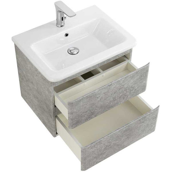 Тумба подвесная BelBagno Albano-CER 50 Cemento Verona Grigio (ALBANO-CER-500-2C-SO-CVG) Тумба подвесная BelBagno Albano-CER 50 Cemento Verona Grigio (ALBANO-CER-500-2C-SO-CVG)