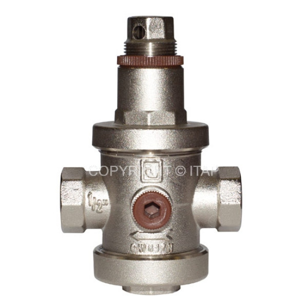 Редуктор давления Itap 1 1/2" ВВ Eurobrass (0,5-6 бар) (1430112) Редуктор давления Itap 1 1/2" ВВ Eurobrass (0,5-6 бар) (1430112)