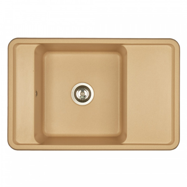 Мойка для кухни врезная Aquaton Беллис 510x780x250 латте (1.A725.0.32B.S26.0)