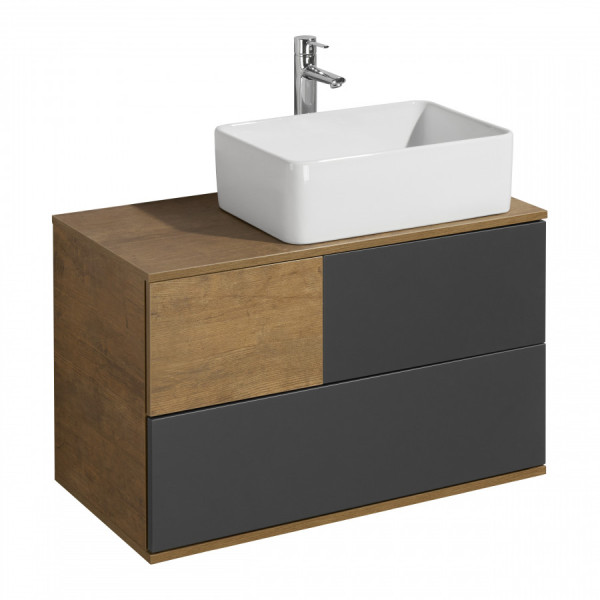 Тумба подвесная Aquaton Терра 850x454x522 дуб кантри, антрацит (1.A247.2.01T.EKA.0) Тумба подвесная Aquaton Терра 850x454x522 дуб кантри, антрацит (1.A247.2.01T.EKA.0)