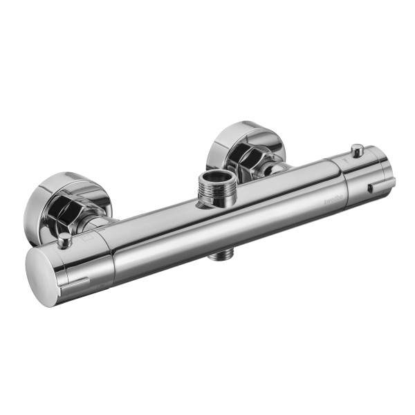 Душевая система Swedbe Hermes с термостатическим смесителем для душа хром, серый (9091G1)