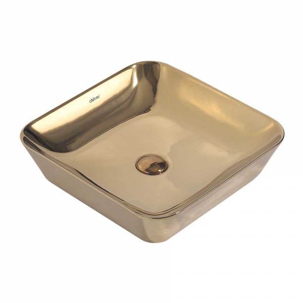 Раковина накладная Abber Rechteck золото (AC2205GG)
