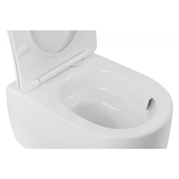 Унитаз подвесной Abber Bequem 360x530x360 белый (AC1104TN)