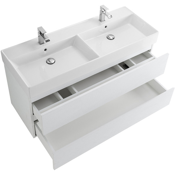 Тумба подвесная Cezares Molveno 46 120x50 Bianco Ghiaccio (MOLVENO 46-120-2C-SO-2-BG)