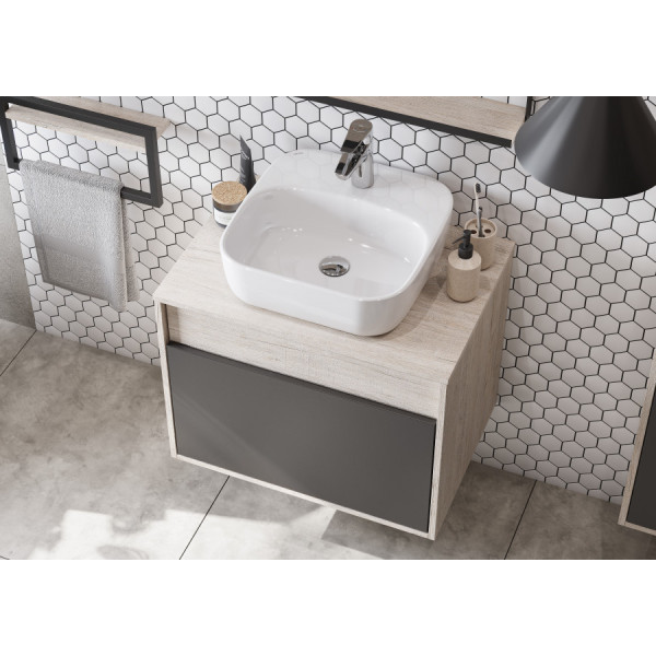 Тумба подвесная Aquaton Лофт Урбан 650x450x510 черный, орегон (1.A254.0.01L.QX6.0) Тумба подвесная Aquaton Лофт Урбан 650x450x510 черный, орегон (1.A254.0.01L.QX6.0)