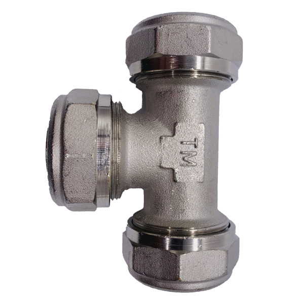 Тройник Tiemme 32x32x32 (обжим) (1600054) Тройник Tiemme 32x32x32 (обжим) (1600054)