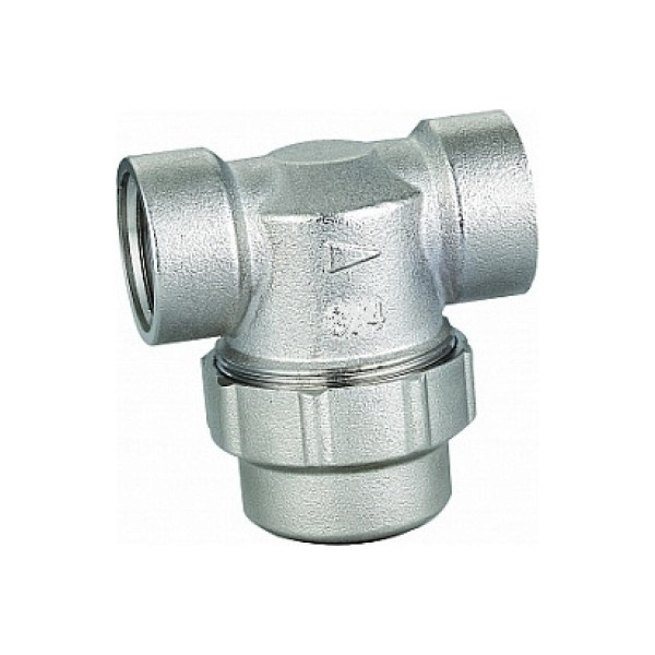 Фильтр прямой 1/2" ВВ 300 мкр. Kromwell (никель) (KW.401.04 / EU.YT4022035 12_k) Фильтр прямой 1/2" ВВ 300 мкр. Kromwell (никель) (KW.401.04 / EU.YT4022035 12_k)