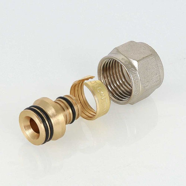 Переход коллекторный 16(2,0)*1/2"(16) (евроконус) Valtec для м/п трубы (VTc.710.N.1604) Переход коллекторный 16(2,0)*1/2"(16) (евроконус) Valtec для м/п трубы (VTc.710.N.1604)