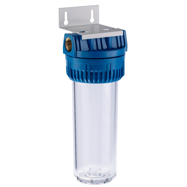 Фильтр колбовый Гейзер AQUA FP3 3/4" 10SL (прозрачный, для холодной воды) (50507) Фильтр колбовый Гейзер AQUA FP3 3/4" 10SL (прозрачный, для холодной воды) (50507)