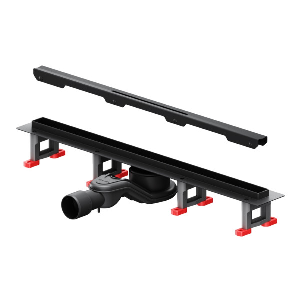 Душевой лоток AM.PM MasterFlow линейный универс затвор Slim line 60 см черн мат (W01SC-S11-060-05BM)