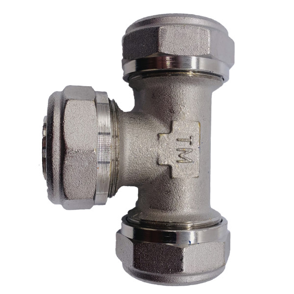 Тройник Tiemme 32x32x32 (обжим) (1600054)