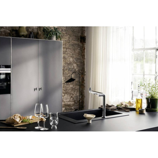Смеситель для кухни Hansgrohe Aqittura M91 240 хром (76804000) Смеситель для кухни Hansgrohe Aqittura M91 240 хром (76804000)