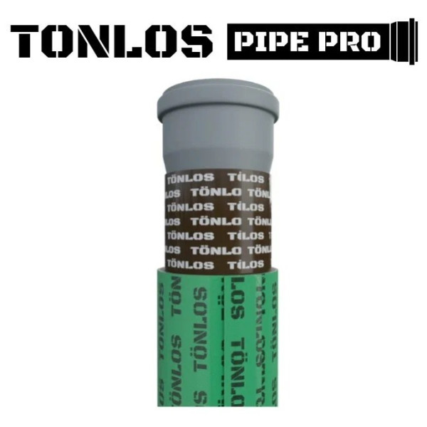 Звукоизоляции Tonlos для канализационных труб D110 Tonlos Pipe PRO для труб длиной до 3,2 м. (261315)