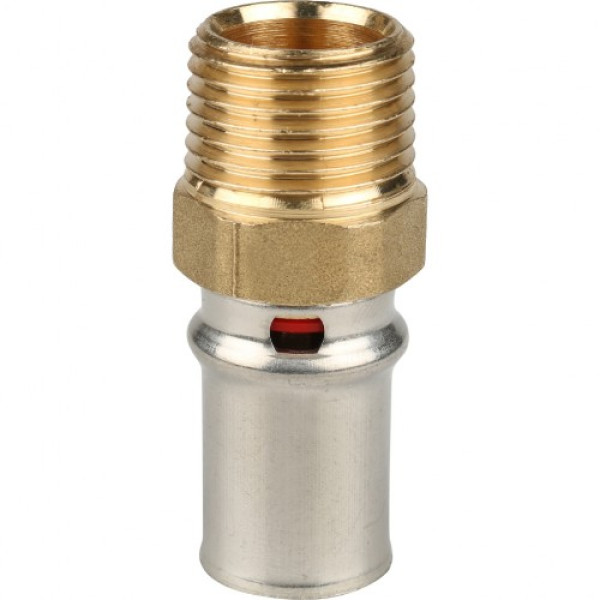 Соединение прямое 16*1/2"Н Stout (пресс) SFP-0001-001216 Соединение прямое 16*1/2"Н Stout (пресс) SFP-0001-001216