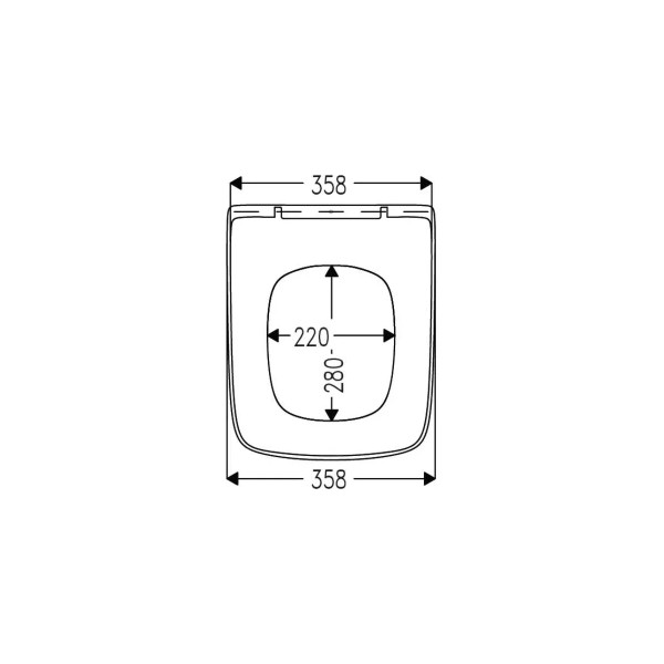 Сиденье для унитаза Haro Deveso с микролифтом белое (544132)