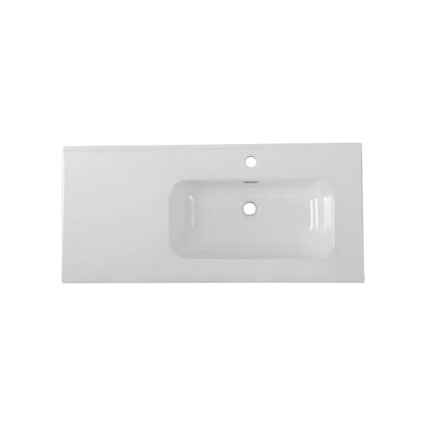 Раковина мебельная BelBagno 101x46,5 правосторонняя белая глянцевая (BB100ETL-R) Раковина мебельная BelBagno 101x46,5 правосторонняя белая глянцевая (BB100ETL-R)