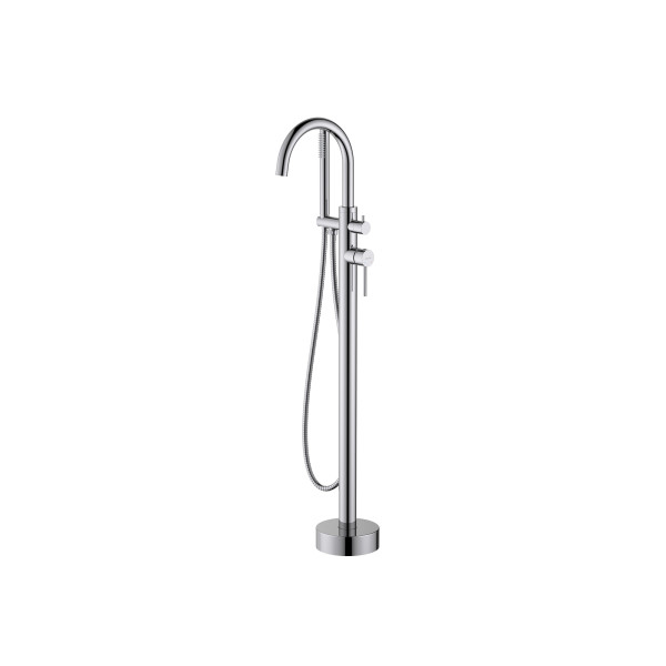 Смеситель напольный Aquatek Европа хром (AQ1345CR)