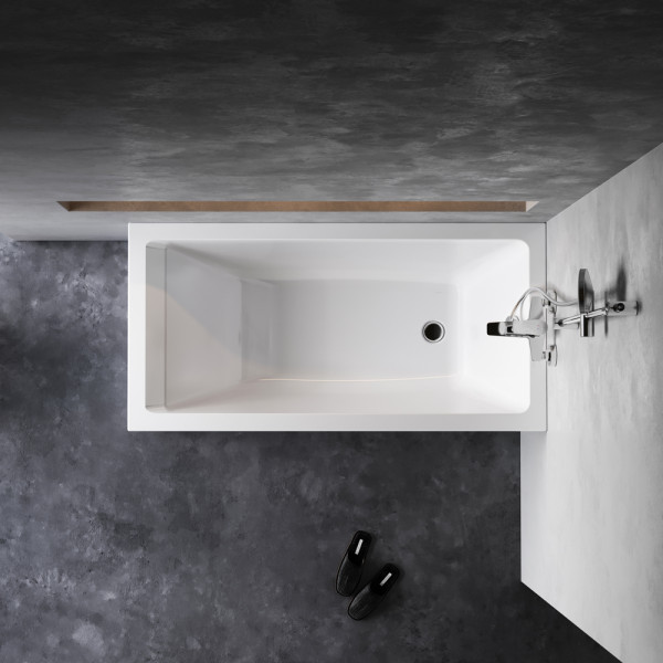 Ванна акриловая AM.PM Gem 140х70 белая (W93A-140-070W-A) Ванна акриловая AM.PM Gem 140х70 белая (W93A-140-070W-A)