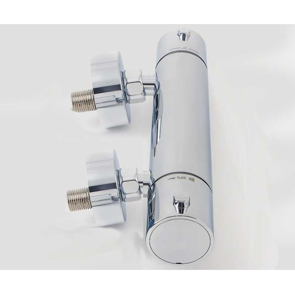 Смеситель для душа Kludi Objekta Therm E хром (352000538) Смеситель для душа Kludi Objekta Therm E хром (352000538)