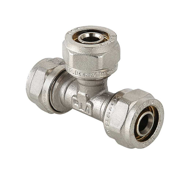 Тройник 26*20*26 Valtec (обжим) (VTm.331.N.262026) Тройник 26*20*26 Valtec (обжим) (VTm.331.N.262026)
