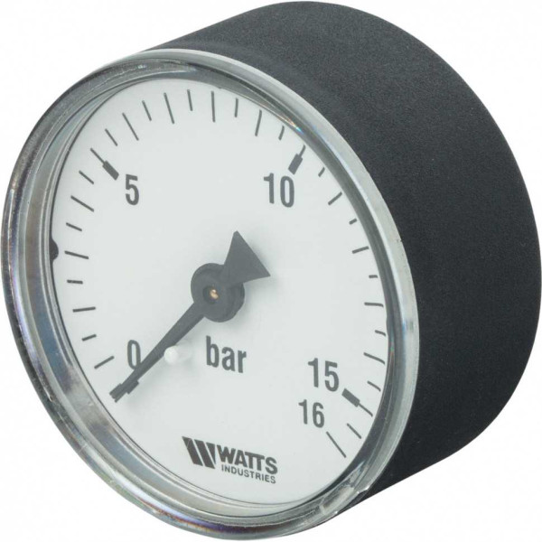 Манометр аксиальный 1/4" Watts МDА 50 16 бар. (10008094)