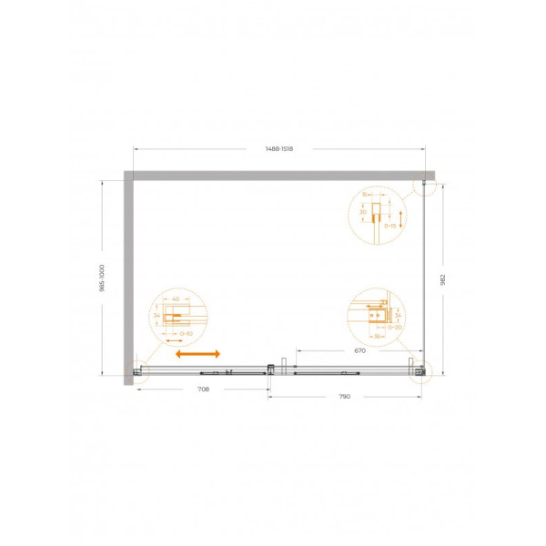 Душевой уголок Cezares Plane 150x100x195 стекло прозрачное, профиль сталь оружейная (PLANE-AH-1-150/100-C-GM) Душевой уголок Cezares Plane 150x100x195 стекло прозрачное, профиль сталь оружейная (PLANE-AH-1-150/100-C-GM)