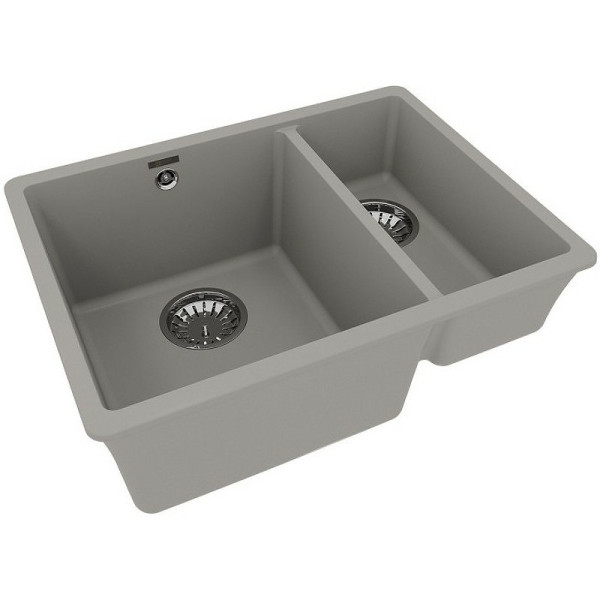 Мойка для кухни врезная Lemark Sinara 550.2-U 550x420 грей (9910081) Мойка для кухни врезная Lemark Sinara 550.2-U 550x420 грей (9910081)