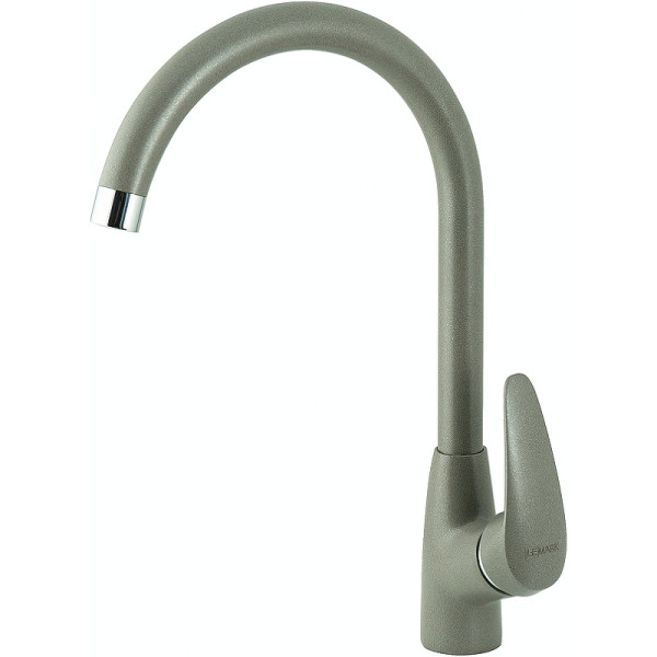 Смеситель для кухни Lemark Linara Color серый Шёлк (LM0405PGS) Смеситель для кухни Lemark Linara Color серый Шёлк (LM0405PGS)