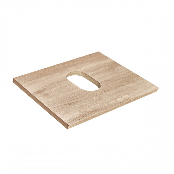 Столешница Roca The Gap 589x456x16 светло-коричневая (A857418517) Столешница Roca The Gap 589x456x16 светло-коричневая (A857418517)