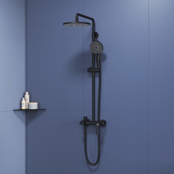 Душевая система RGW Shower Panels черный (51140131-04)