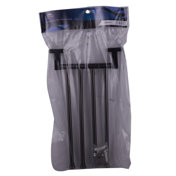 Полотенцедержатель Fashun 4-х реечн.поворот. 334х212х60 мм цинк. сплав+нерж.сталь графит (A2614-17)