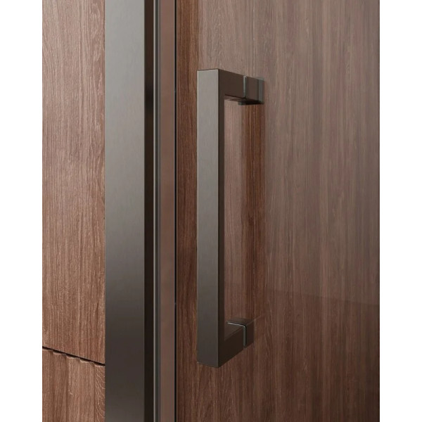 Душевая дверь Cezares Molveno 160x195 стекло прозрачное, профиль оружейная сталь (MOLVENO-BF-1-160-C-GM-IV) Душевая дверь Cezares Molveno 160x195 стекло прозрачное, профиль оружейная сталь (MOLVENO-BF-1-160-C-GM-IV)