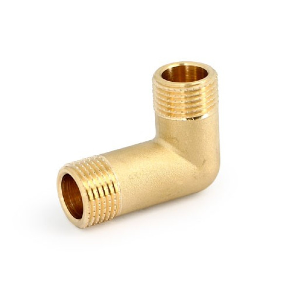 Угольник 1/2" НН разносторонний Uni-Fitt (латунь) 613G2211