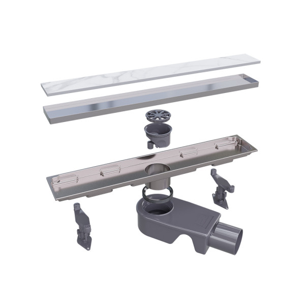 Душевой лоток RGW SDR 400 хром (47212240-01) Душевой лоток RGW SDR 400 хром (47212240-01)