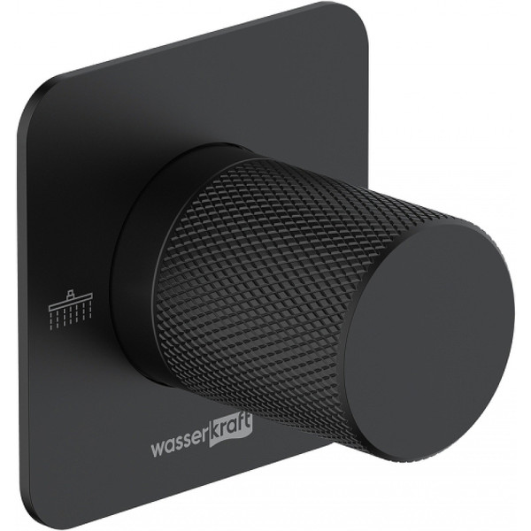 Переключатель на 2 выхода WasserKRAFT черный (A299)