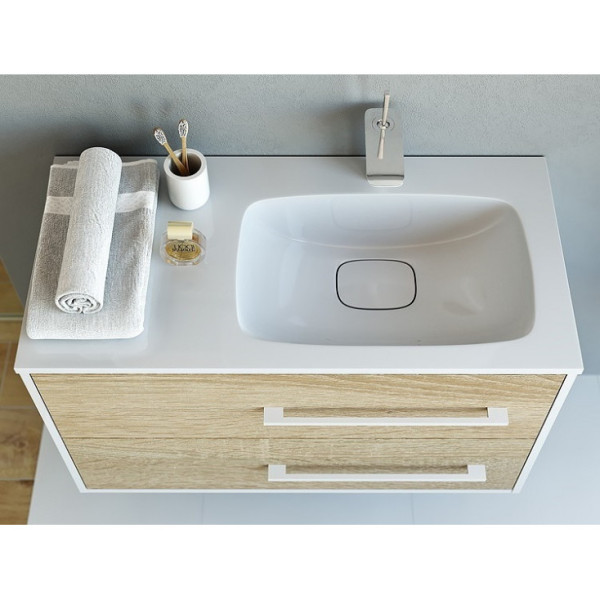 Раковина мебельная Aqwella Malaga 918x180x450 белая (Mal.09.04.D-R)