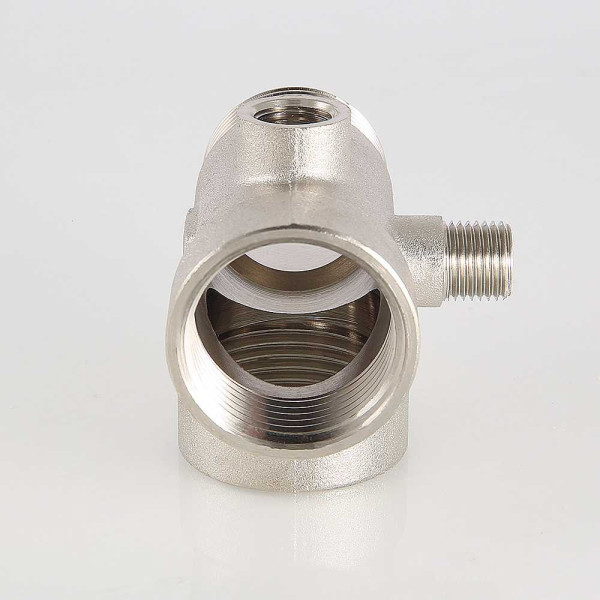 Соединение пятиходовое 1"*80 мм. Valtec (никель) (VTr.600.N.06080) Соединение пятиходовое 1"*80 мм. Valtec (никель) (VTr.600.N.06080)