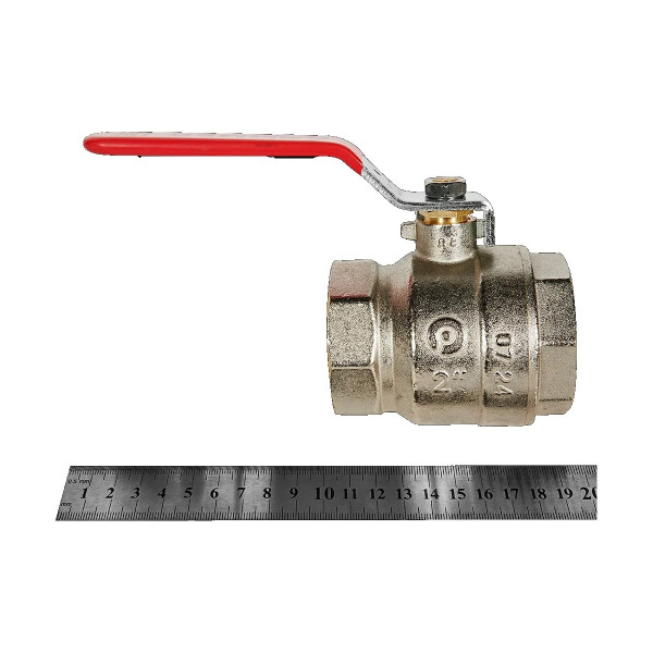 Кран 2" ВВ шаровый Rommer (ГОСТ, красная ручка) RBV-0001-2110350 Кран 2" ВВ шаровый Rommer (ГОСТ, красная ручка) RBV-0001-2110350