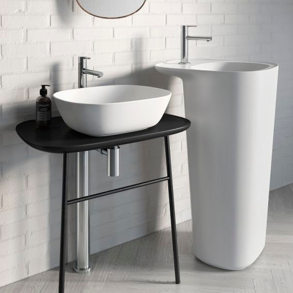 Раковина накладаная Vitra Plural 45 см матовая белая (7810B401-0016) Раковина накладаная Vitra Plural 45 см матовая белая (7810B401-0016)