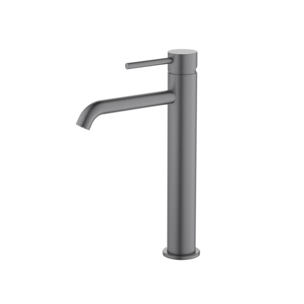 Смеситель для раковины Aquatek Европа шлифованный черный хром (AQ1304BGM)