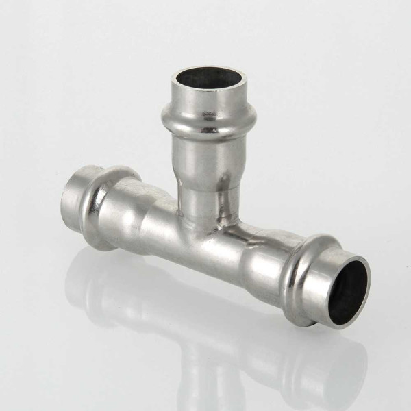 Тройник Valtec 35 (нерж.ст., пресс) (VTi.931.I.353535) Тройник Valtec 35 (нерж.ст., пресс) (VTi.931.I.353535)