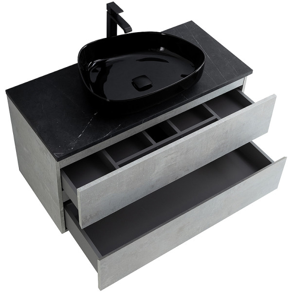 Тумба подвесная Cezares Molveno 46 80x50 Beton (MOLVENO 46-80-2C-SO-BET)