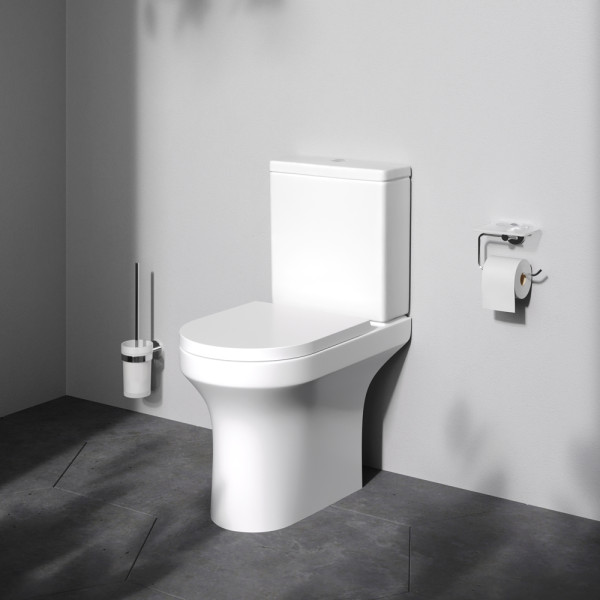 Унитаз-компакт AM.PM X-joy безободковый с сиденьем микролифт (C85A8601SC)