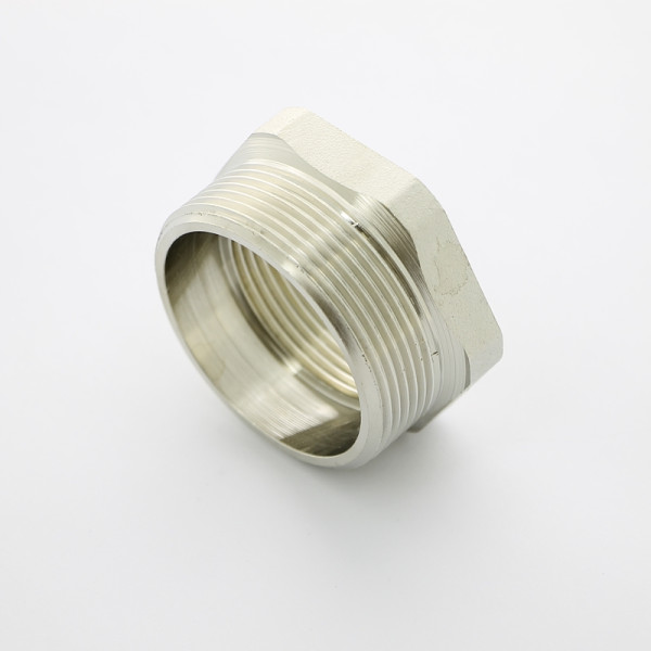 Футорка 1 1/2"Вх2"Н Uni-Fitt (никель) 604N7600