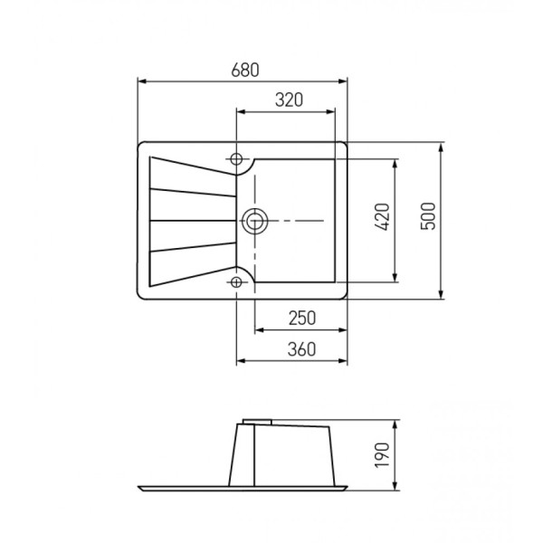 Мойка для кухни врезная Aquaton Монца 500x680x190 терракот (1.A716.0.32M.C27.0) Мойка для кухни врезная Aquaton Монца 500x680x190 терракот (1.A716.0.32M.C27.0)